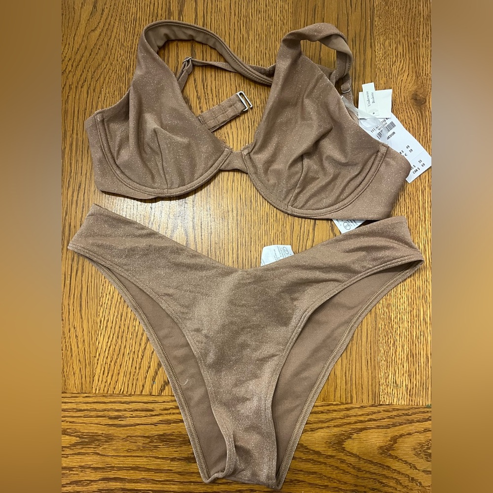 Abercrombie & Fitch Brown Bra Intimates & Sleepwear